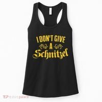 Oktoberfest I Don't Give A Schnitzel German Flag Women's Tank Top thumb 0