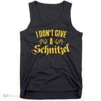 Oktoberfest I Don't Give A Schnitzel German Flag Tank Top thumb 0