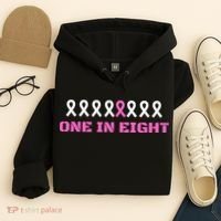 One In Eight Breast Cancer Awareness Hoodie thumb 4