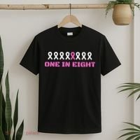 One In Eight Breast Cancer Awareness T-Shirt thumb 2