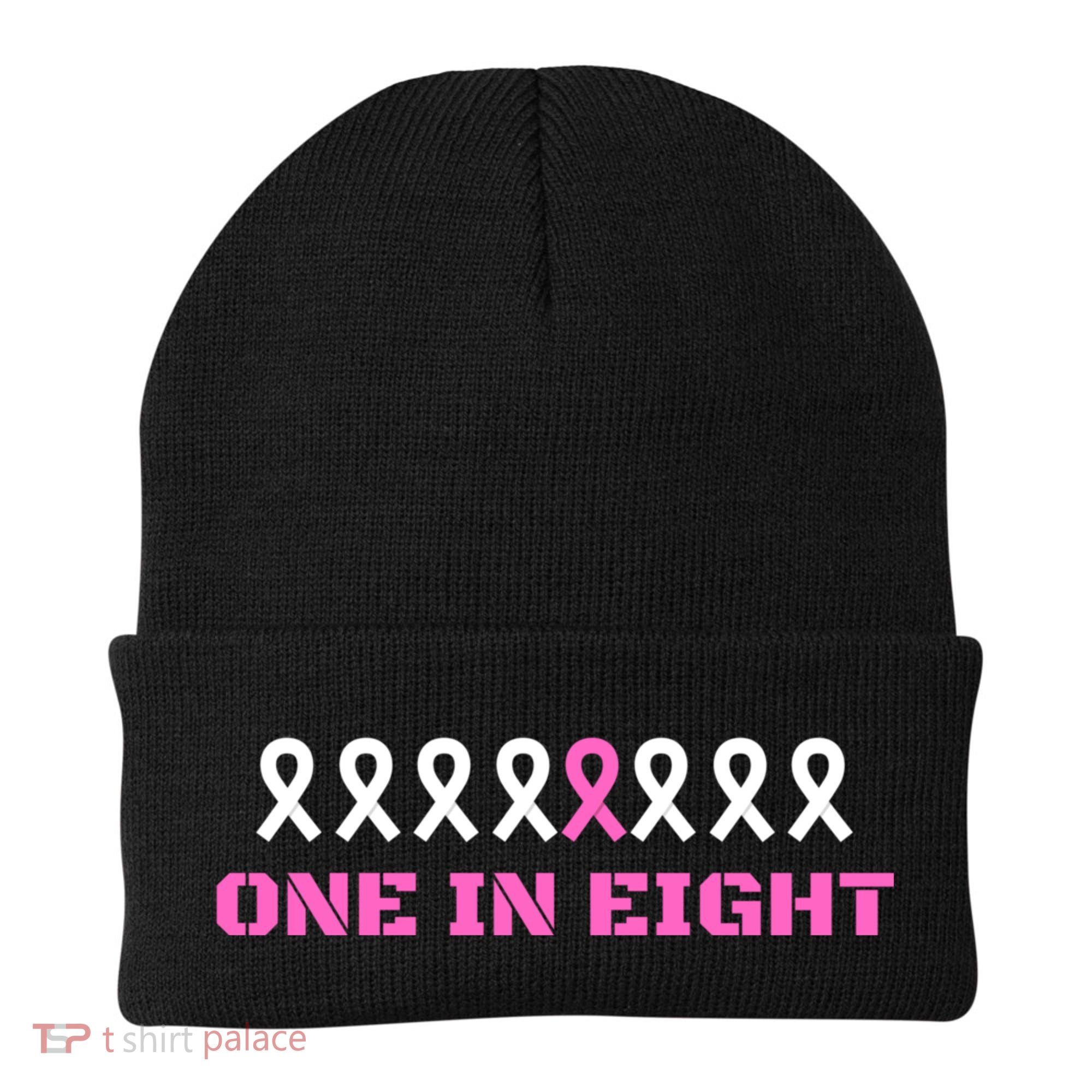 One In Eight Breast Cancer Awareness Beanie