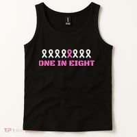 One In Eight Breast Cancer Awareness Tank Top thumb 2