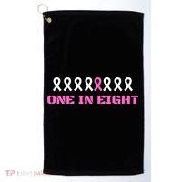 One In Eight Breast Cancer Awareness Golf Towel thumb 0