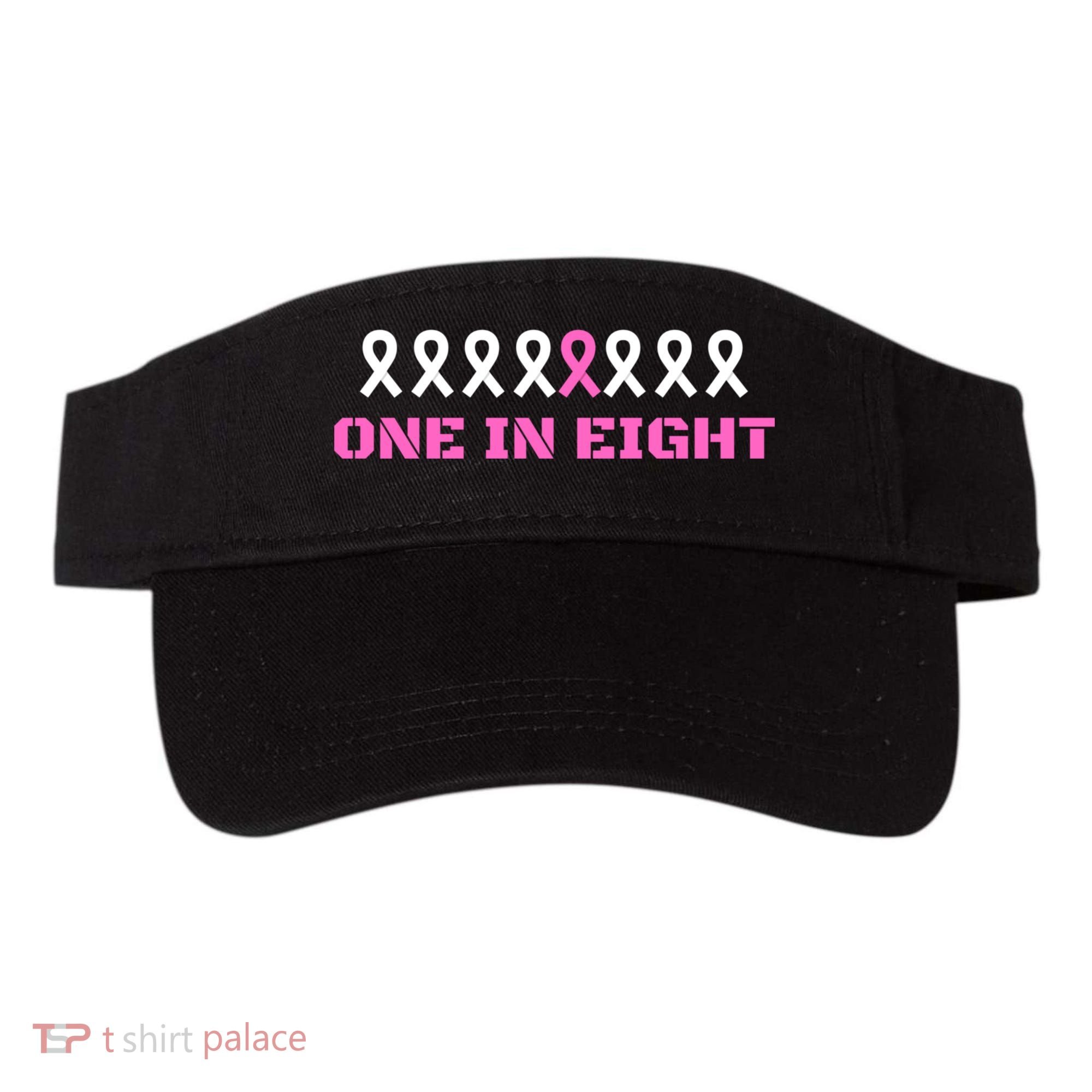 One In Eight Breast Cancer Awareness Visor