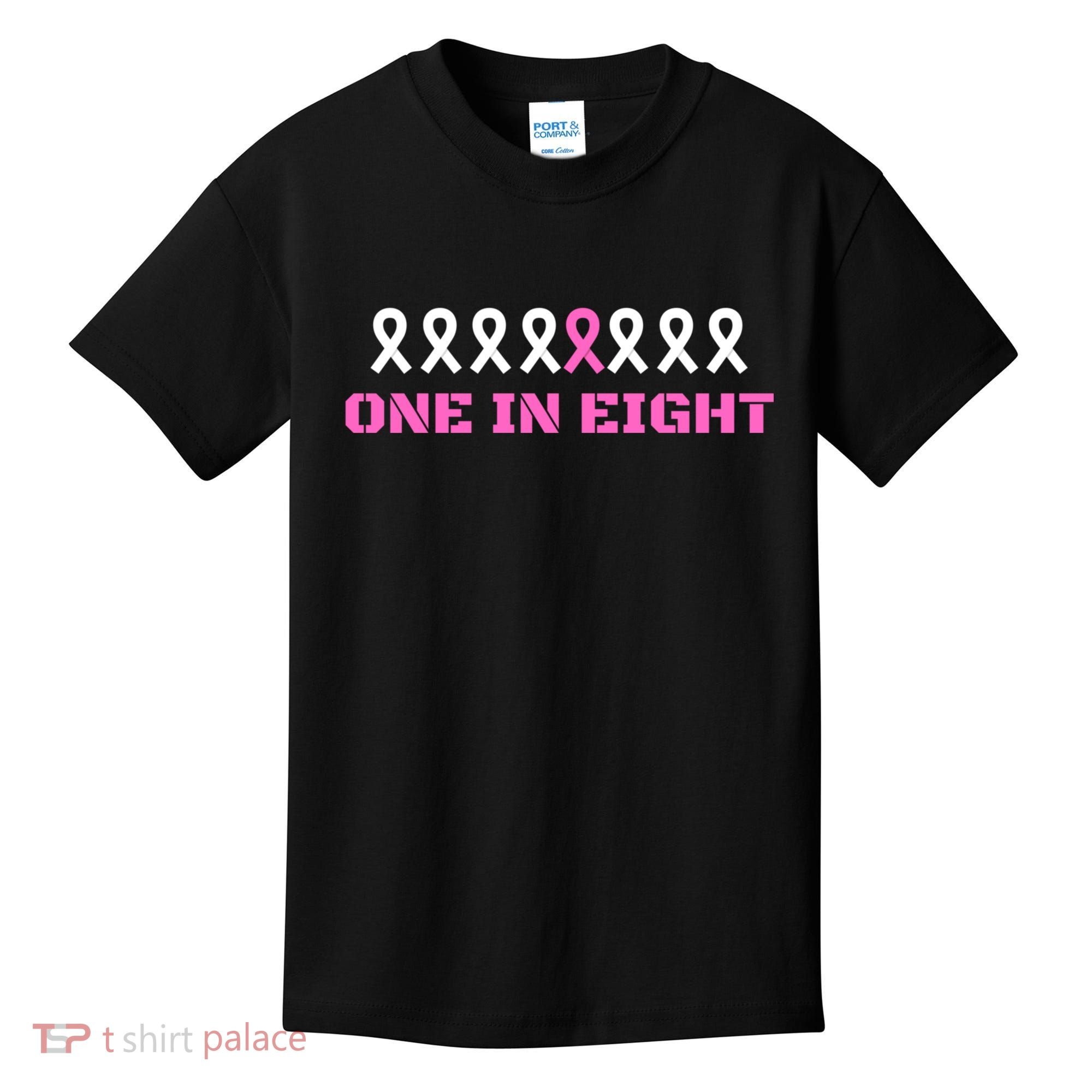 One In Eight Breast Cancer Awareness Kids T-Shirt