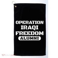 Operation Iraqi Freedom Alumni Oif Iraq Veteran Cool Gift Golf Towel thumb 0