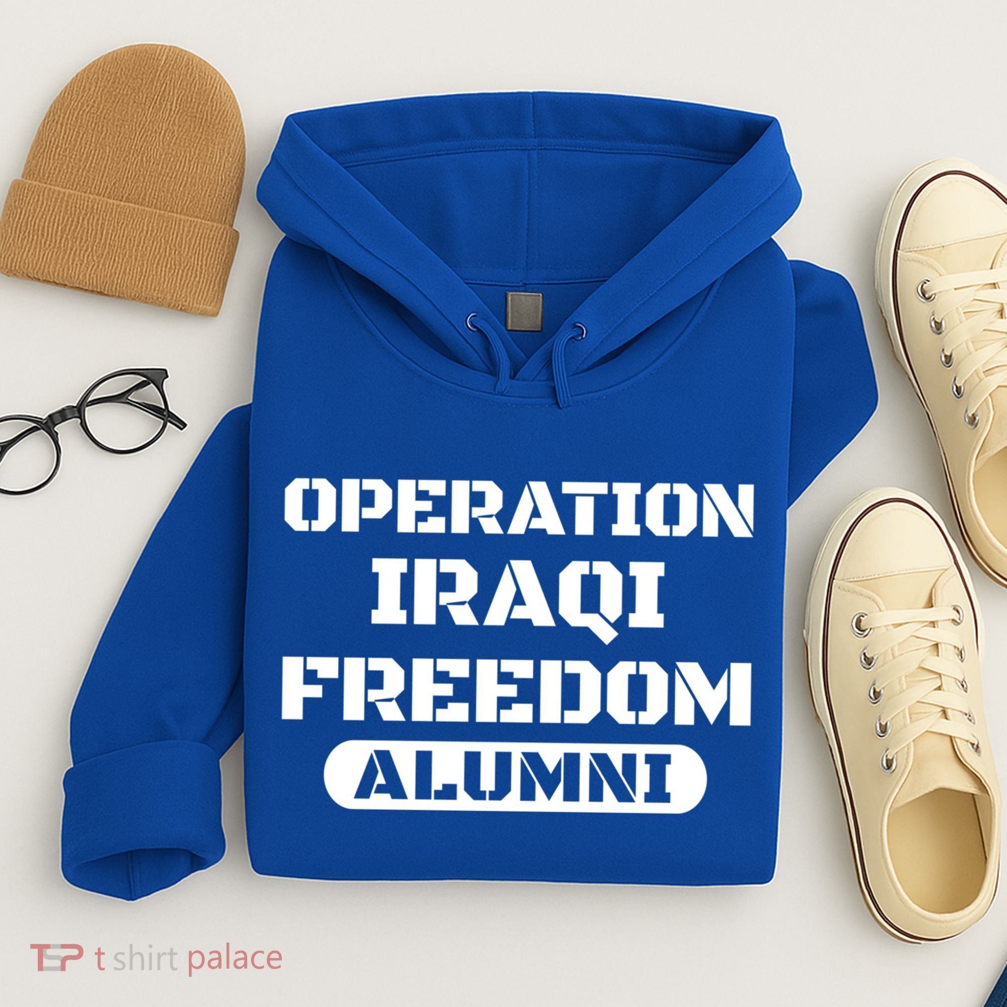 Operation Iraqi Freedom Alumni Oif Iraq Veteran Cool Gift Hoodie