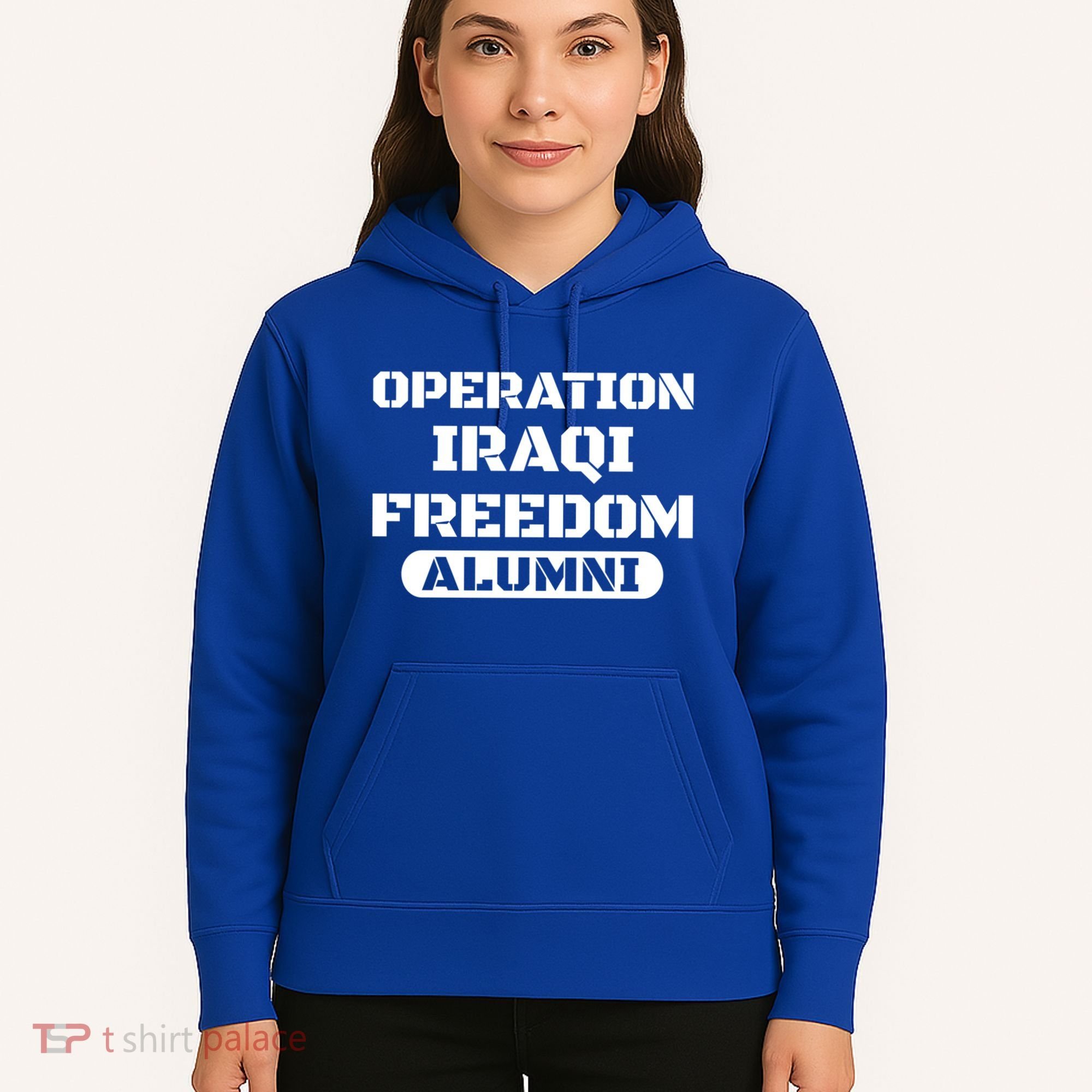 Operation Iraqi Freedom Alumni Oif Iraq Veteran Cool Gift Hoodie