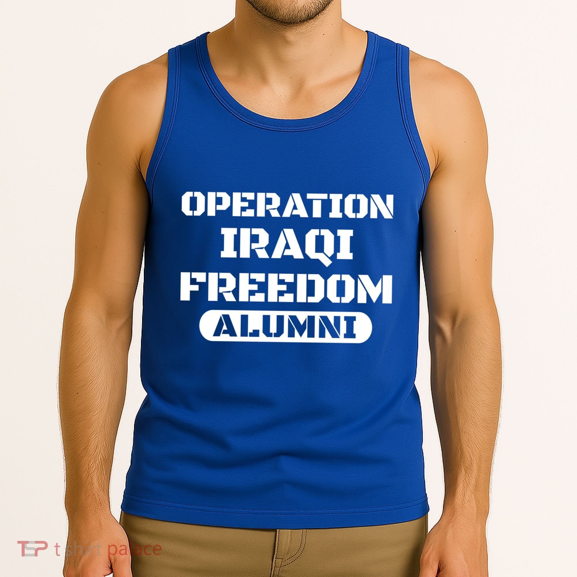Operation Iraqi Freedom Alumni Oif Iraq Veteran Cool Gift Tank Top
