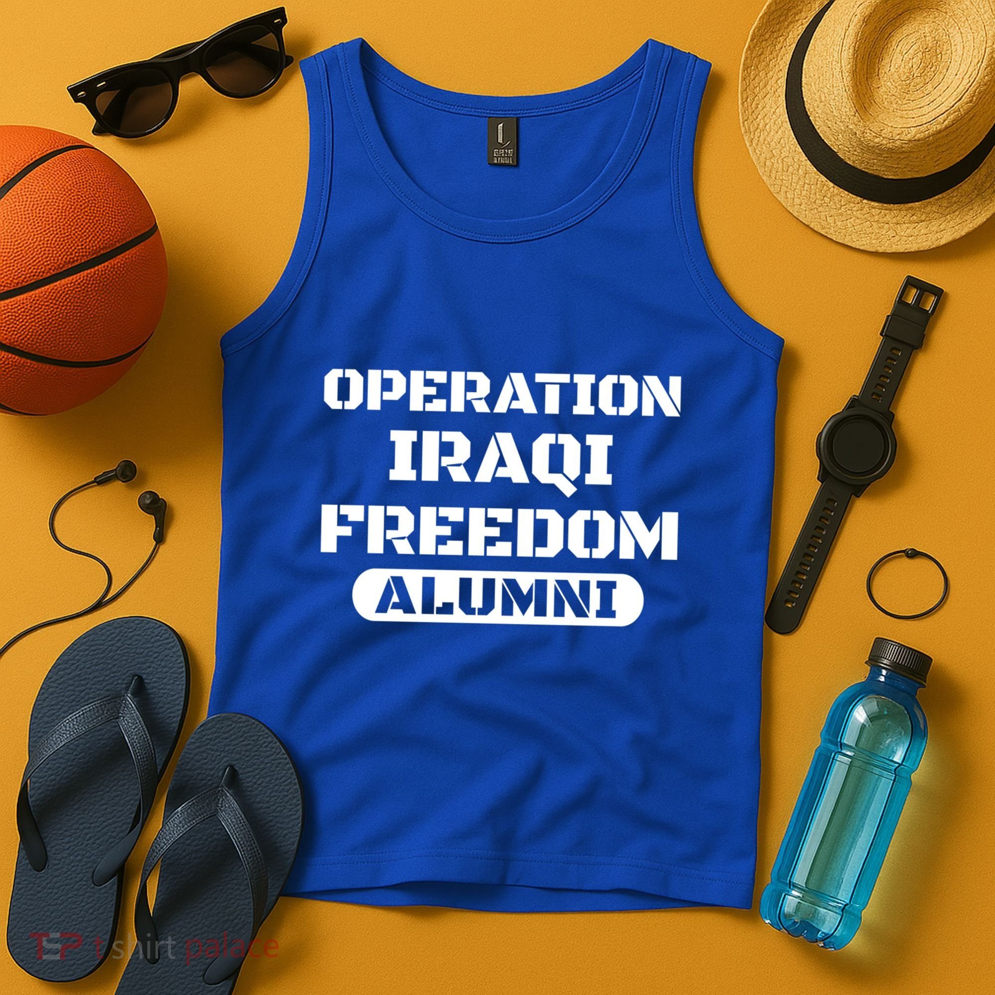 Operation Iraqi Freedom Alumni Oif Iraq Veteran Cool Gift Tank Top