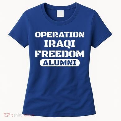 Operation Iraqi Freedom Alumni Oif Iraq Veteran Cool Gift Women's T-Shirt