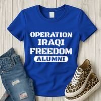 Operation Iraqi Freedom Alumni Oif Iraq Veteran Cool Gift Women's T-Shirt thumb 3
