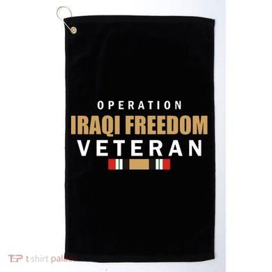 Operation Iraq Freedom Veteran Golf Towel
