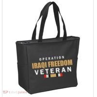 Operation Iraq Freedom Veteran Tote Bag thumb 2