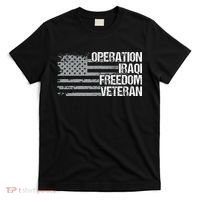 Operation Iraqi Freedom Dad Grandpa Us Flag Oif Veteran T-Shirt thumb 0