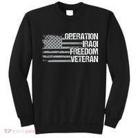 Operation Iraqi Freedom Dad Grandpa Us Flag Sweatshirt thumb 0