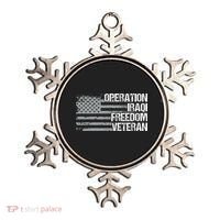 Operation Iraqi Freedom Dad Grandpa Us Flag Ornament thumb 0