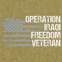 Operation Iraqi Freedom Dad Grandpa Us Flag Garment-Dyed Women's Muscle Tee thumb 6