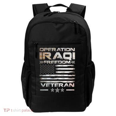 Operation Iraqi Freedom Gift Oif Veteran Gift Backpack