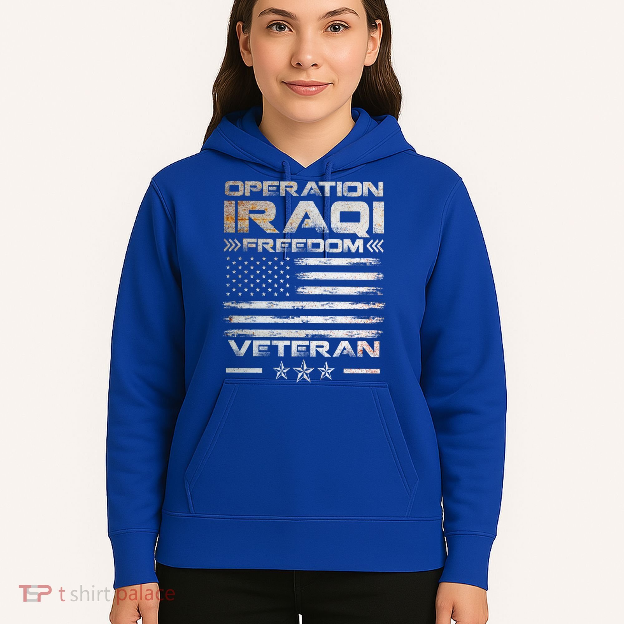 Operation Iraqi Freedom Gift Oif Veteran Gift Hoodie
