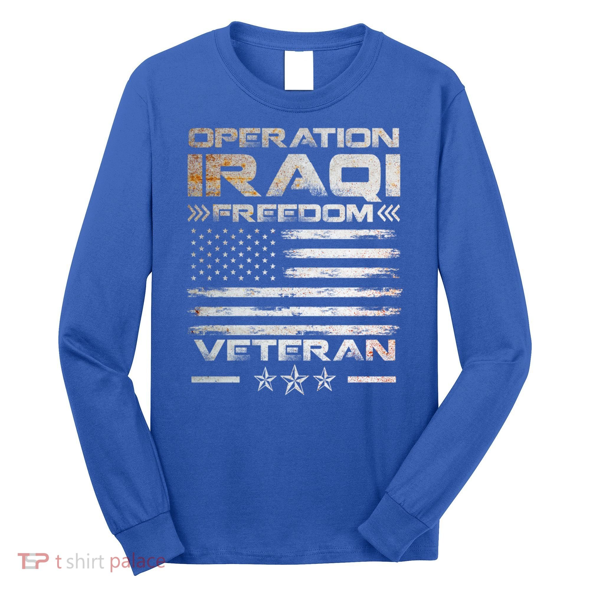 Operation Iraqi Freedom Gift Oif Veteran Gift Long Sleeve Shirt