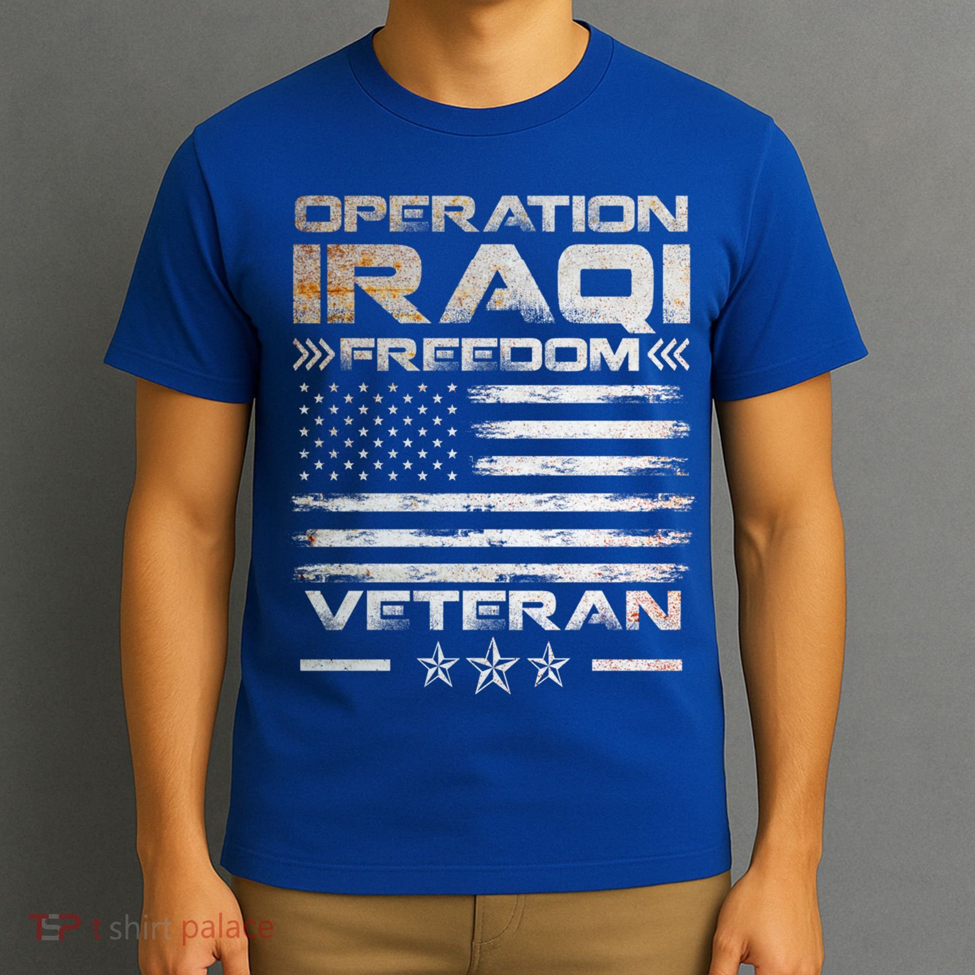Operation Iraqi Freedom Gift Oif Veteran Gift T-Shirt