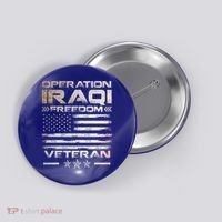 Operation Iraqi Freedom Gift Oif Veteran Gift Button thumb 0