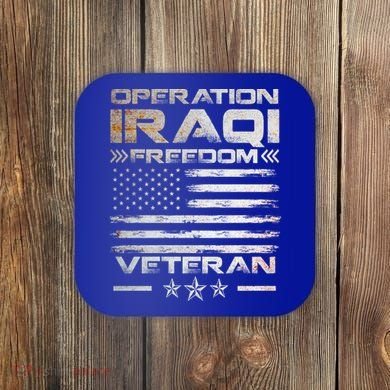 Operation Iraqi Freedom Gift Oif Veteran Gift Coaster