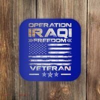 Operation Iraqi Freedom Gift Oif Veteran Gift Coaster thumb 0