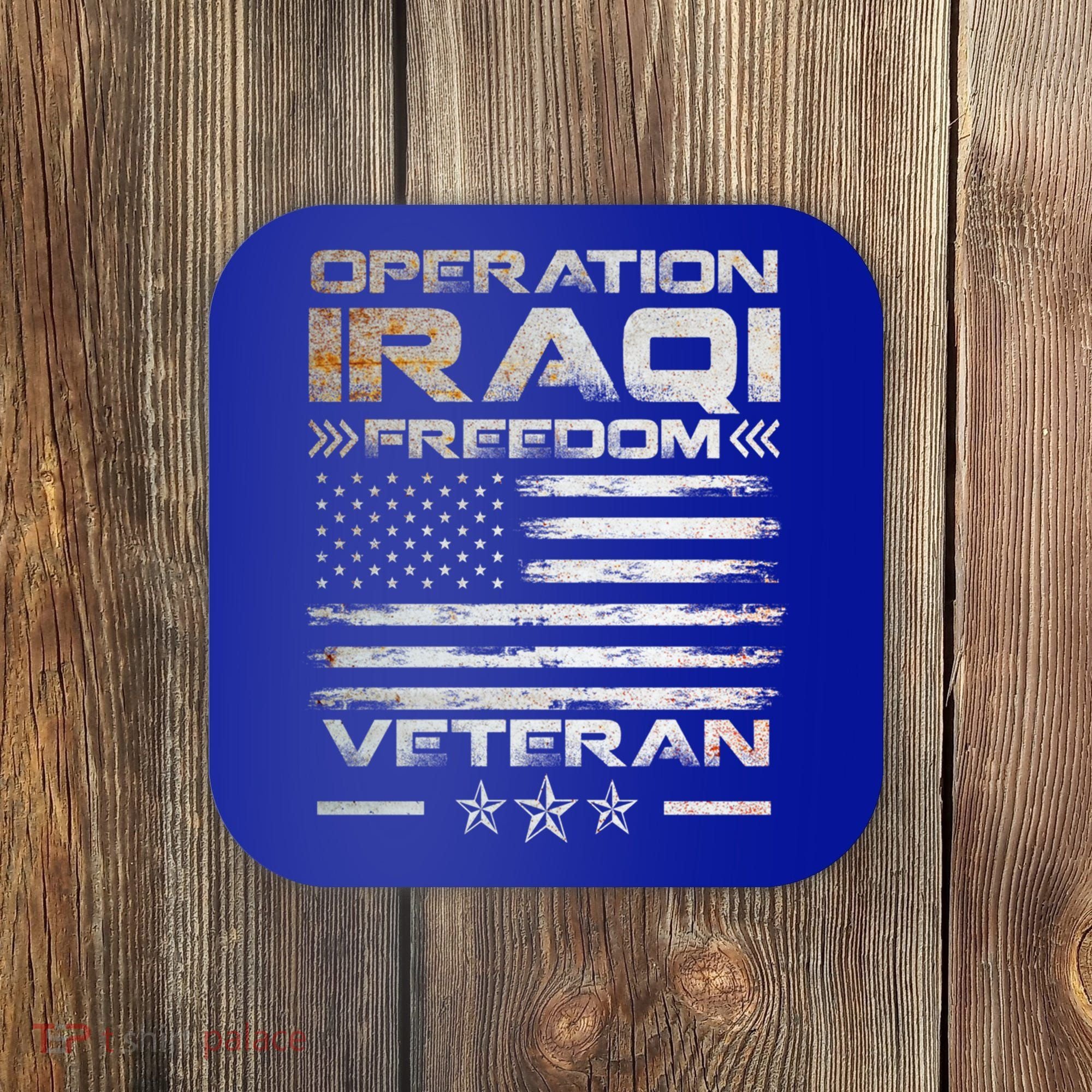 Operation Iraqi Freedom Gift Oif Veteran Gift Coaster