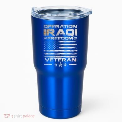 Operation Iraqi Freedom Gift Oif Veteran Gift Tumbler