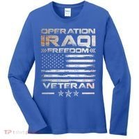 Operation Iraqi Freedom Gift Oif Veteran Gift Women's Long Sleeve Shirt thumb 0