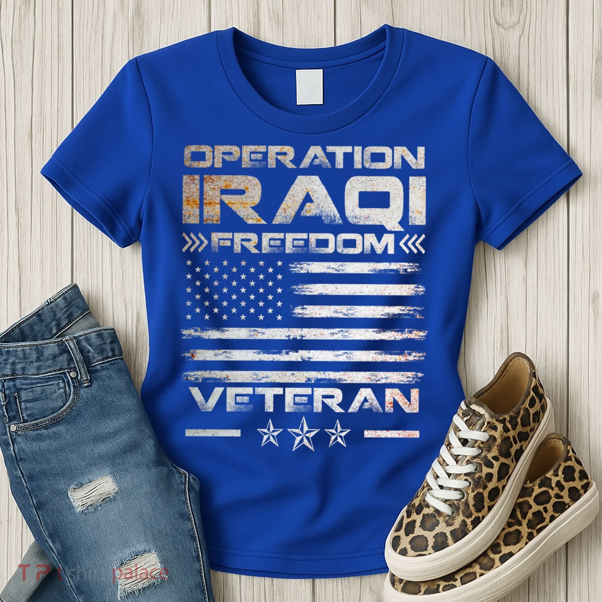Operation Iraqi Freedom Gift Oif Veteran Gift Women's T-Shirt