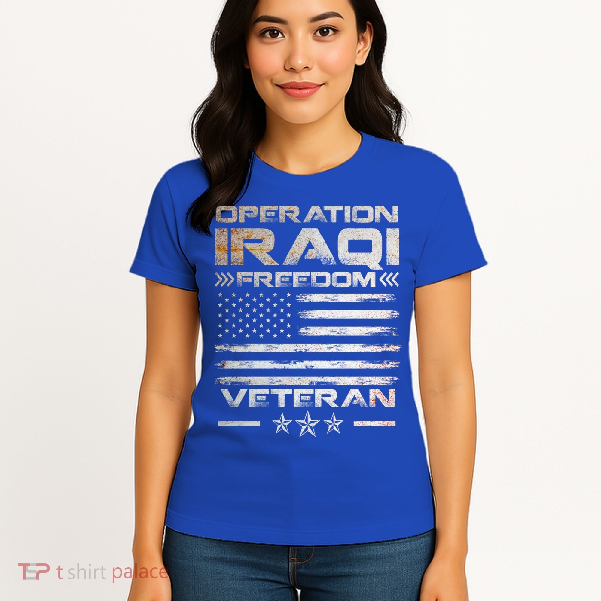 Operation Iraqi Freedom Gift Oif Veteran Gift Women's T-Shirt