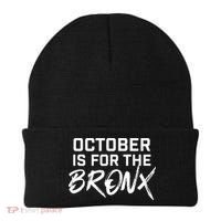 October Is For The Bronx Beanie thumb 0