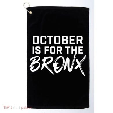 October Is For The Bronx Golf Towel