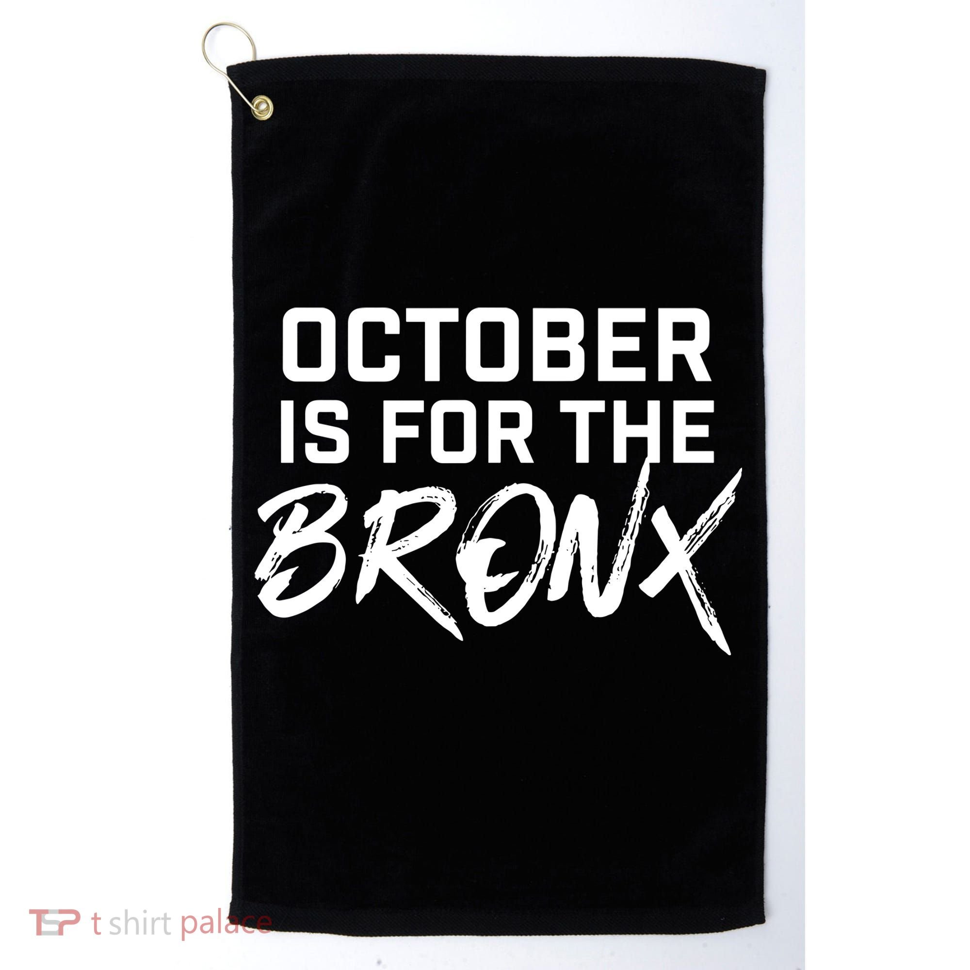 October Is For The Bronx Golf Towel