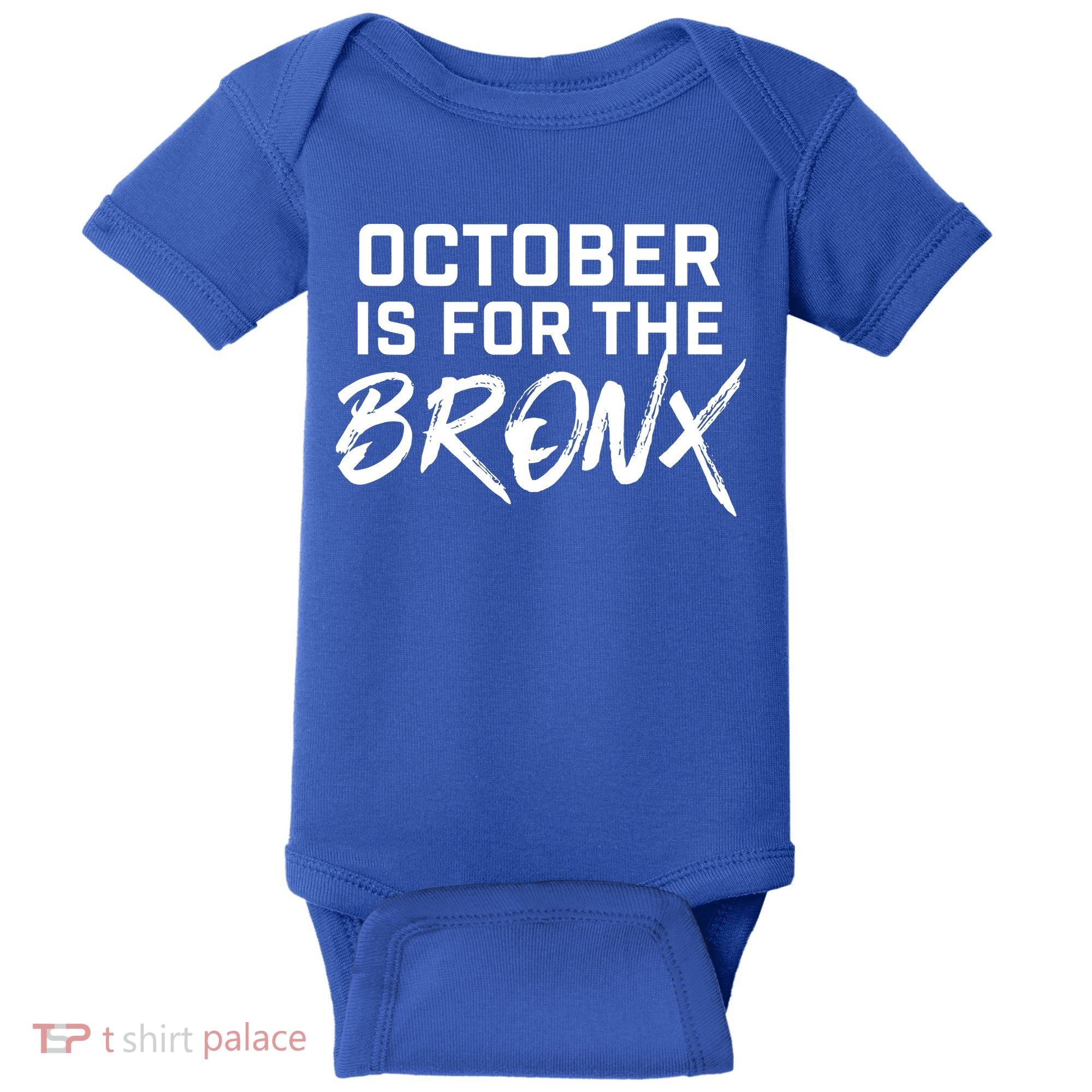 October Is For The Bronx Baby Bodysuit