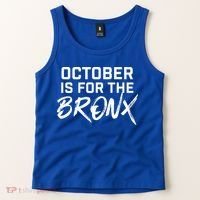 October Is For The Bronx Tank Top thumb 2