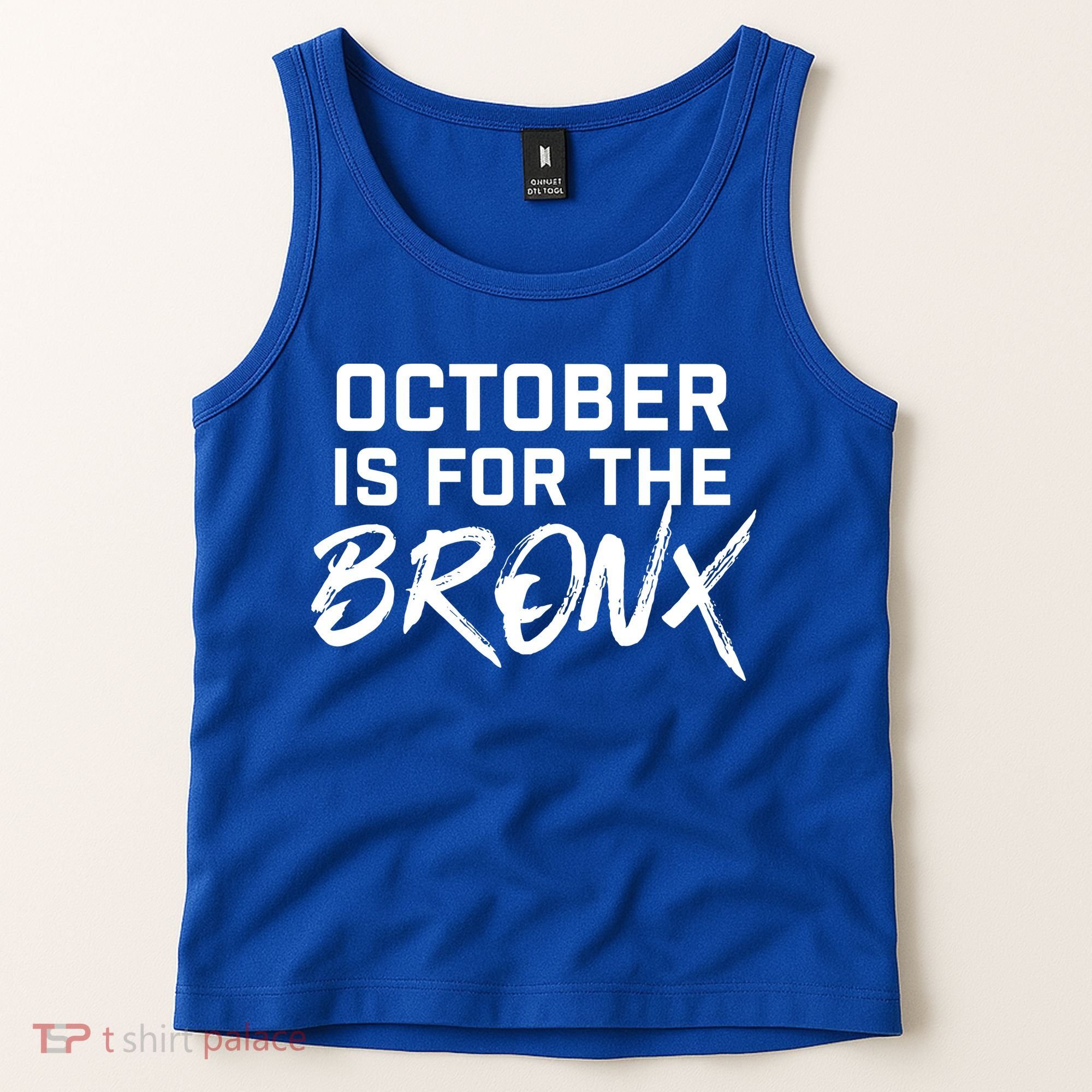 October Is For The Bronx Tank Top