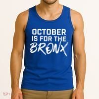 October Is For The Bronx Tank Top thumb 3