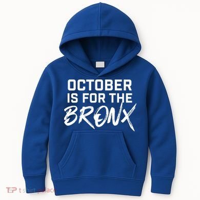 October Is For The Bronx Kids Hoodie
