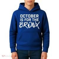 October Is For The Bronx Kids Hoodie thumb 4
