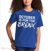 October Is For The Bronx Kids T-Shirt thumb 2