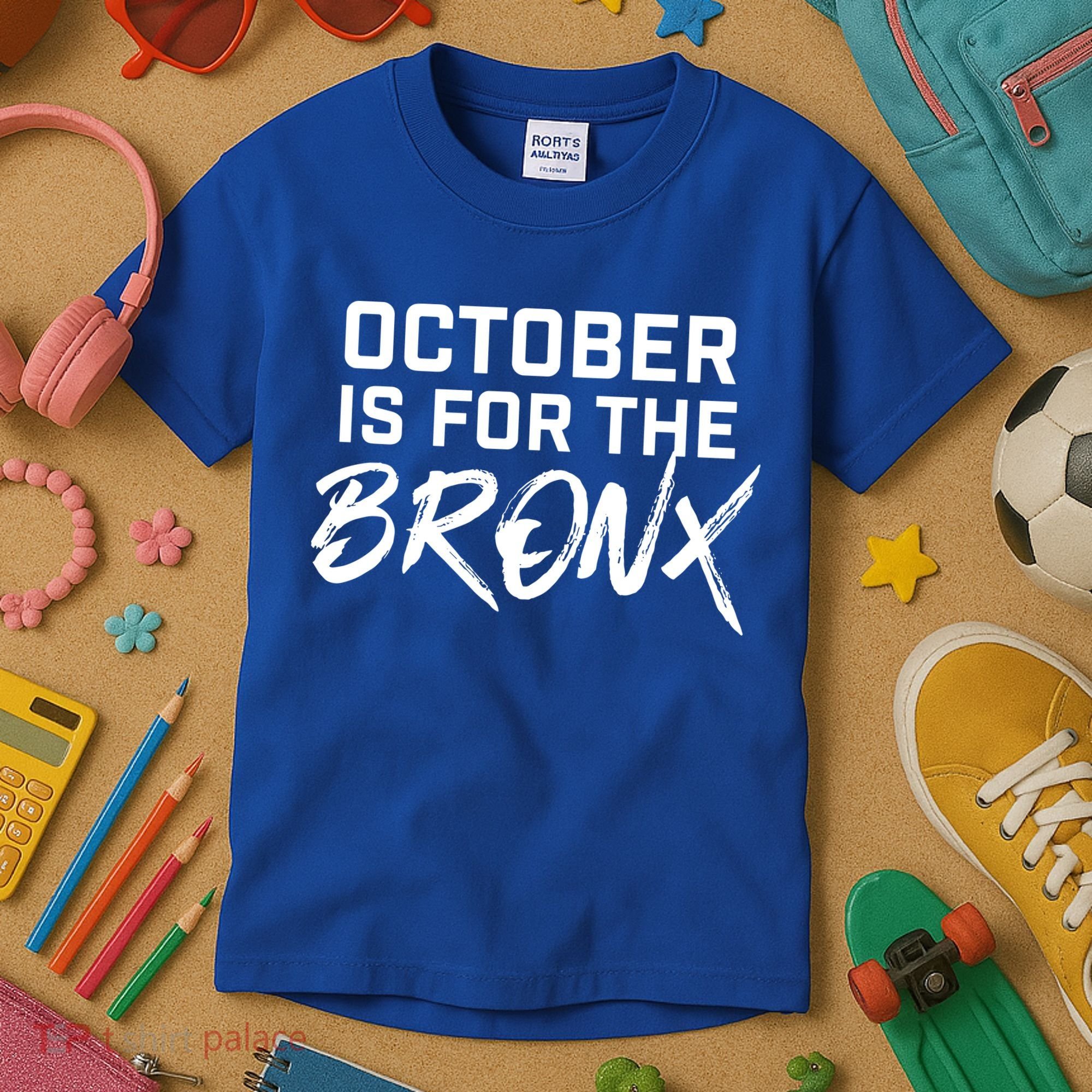October Is For The Bronx Kids T-Shirt