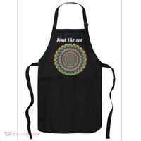 Optical Illusion Find The Cat Apron thumb 0