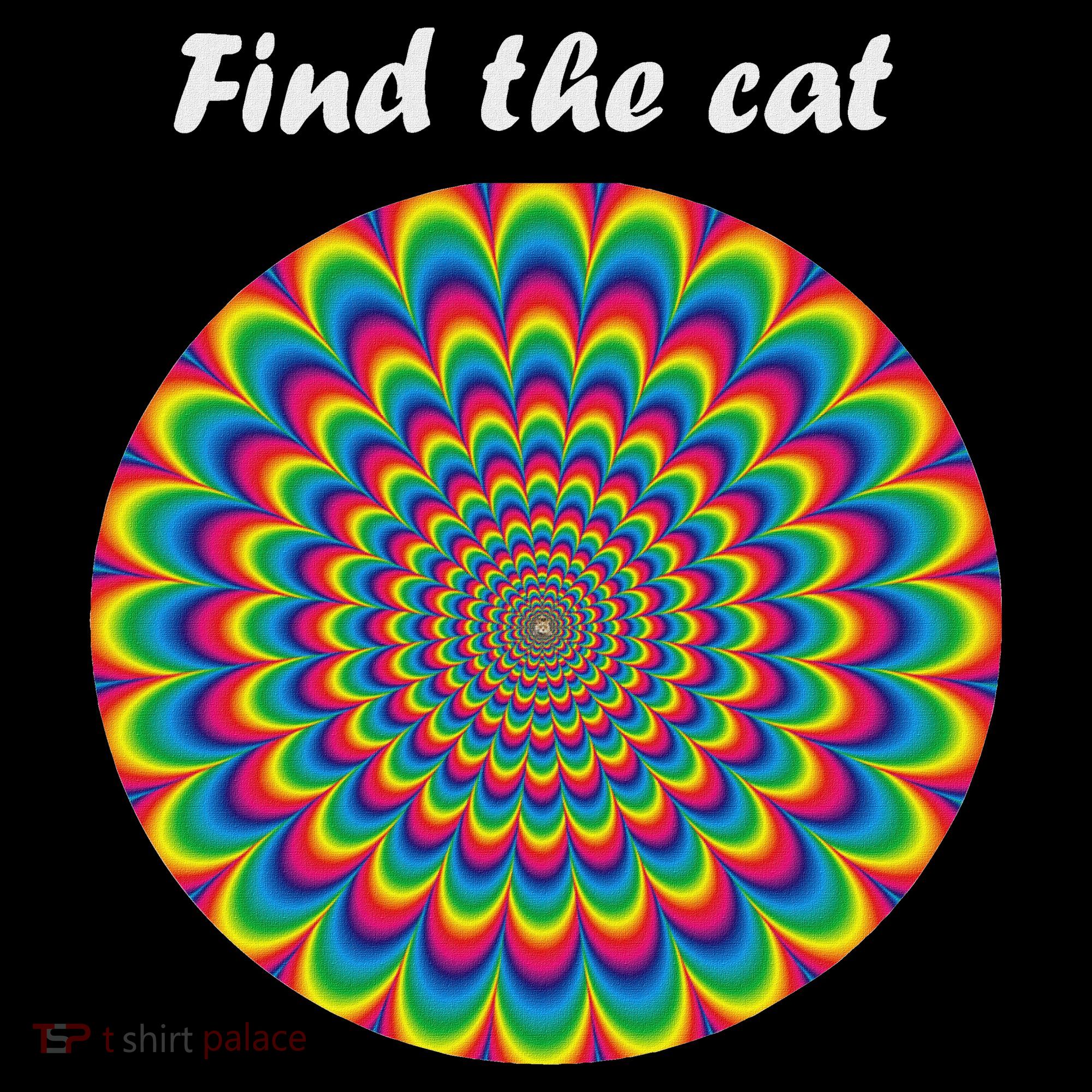 Optical Illusion Find The Cat Ornament