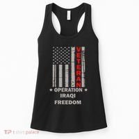 Operation Iraqi Freedom Veteran Women's Tank Top thumb 0