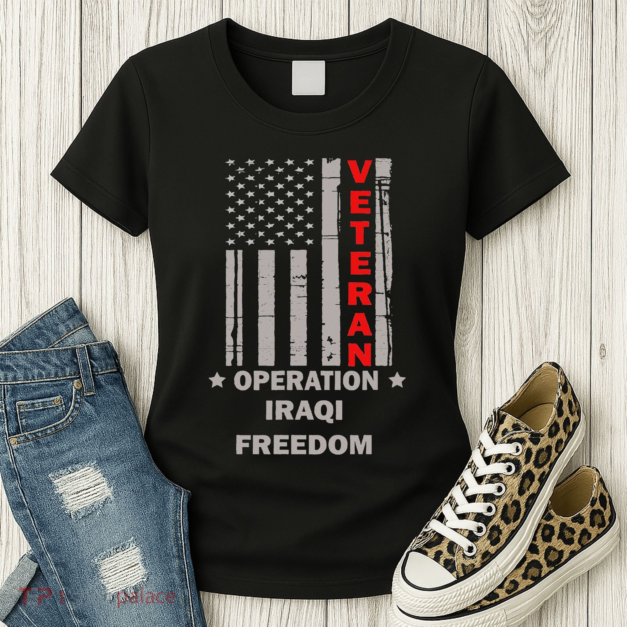 Operation Iraqi Freedom Veteran Women's T-Shirt