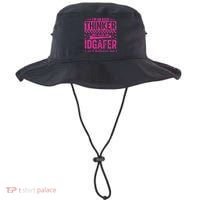 Overthinker IDGAFER Funny Sarcast Bucket Hat thumb 0